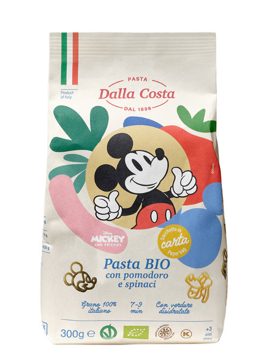 Pasta (bullgur trengjyrëshe) Disney Mickey BIO 300 g